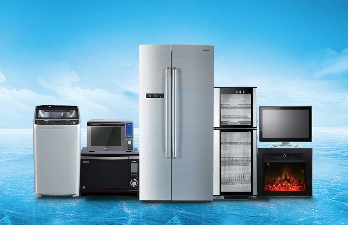 Application of electronic components in household appliances